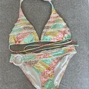 Victoria Secret pastel with pearls bikini! Beautiful